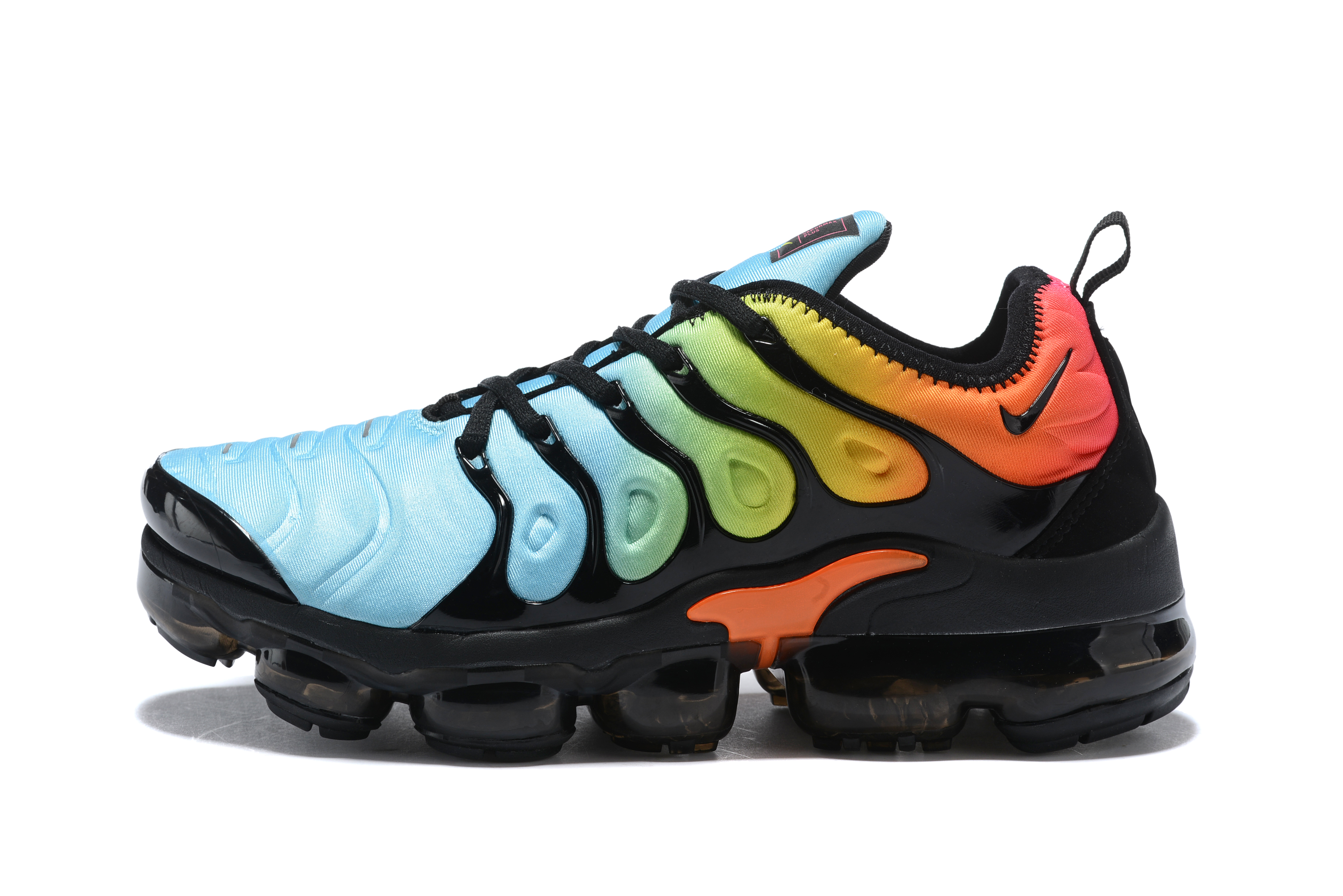 Women 2018 Nike Air Max TN Plus Jade Blue Black Orange Shoes